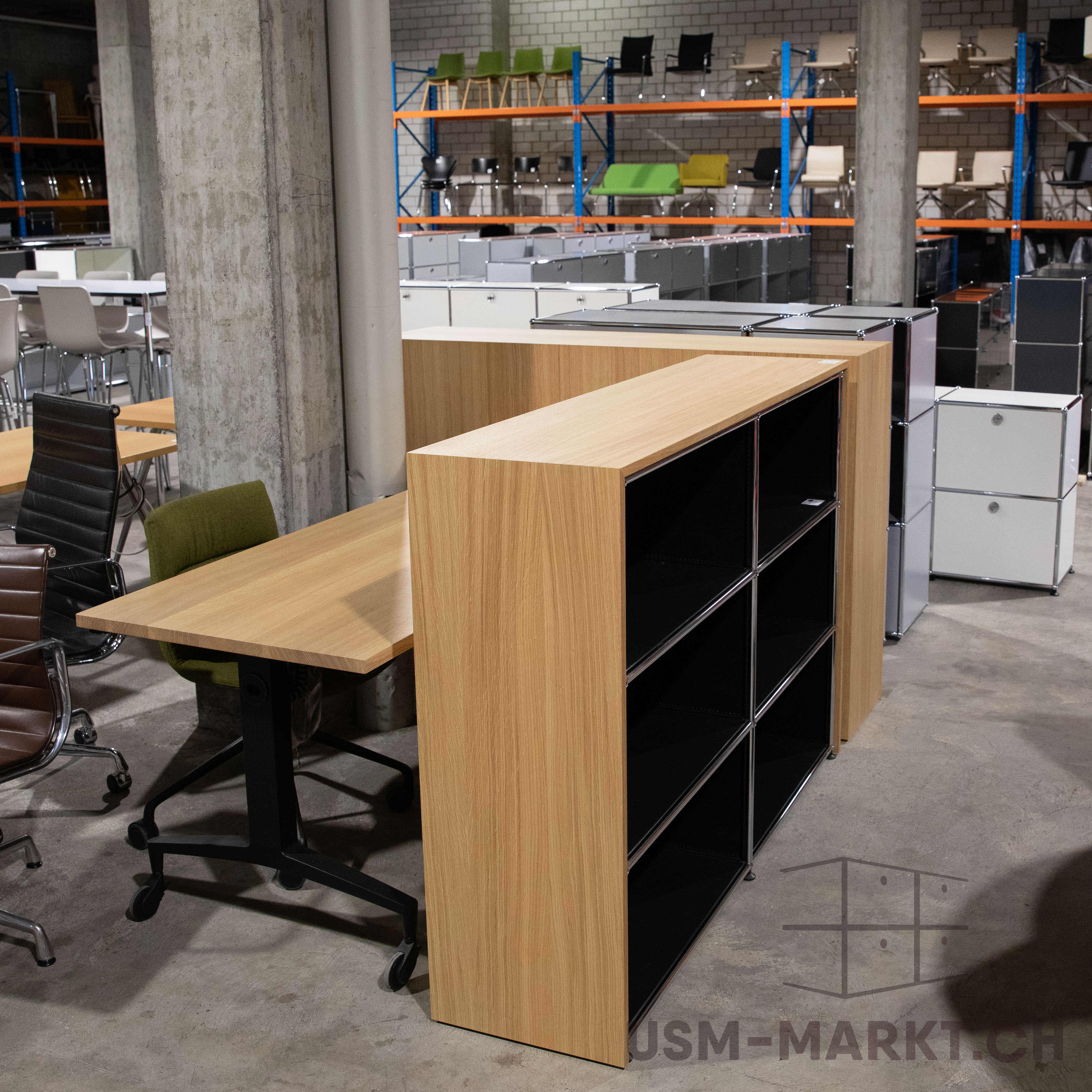 USM Haller Regal Cover aus Holz