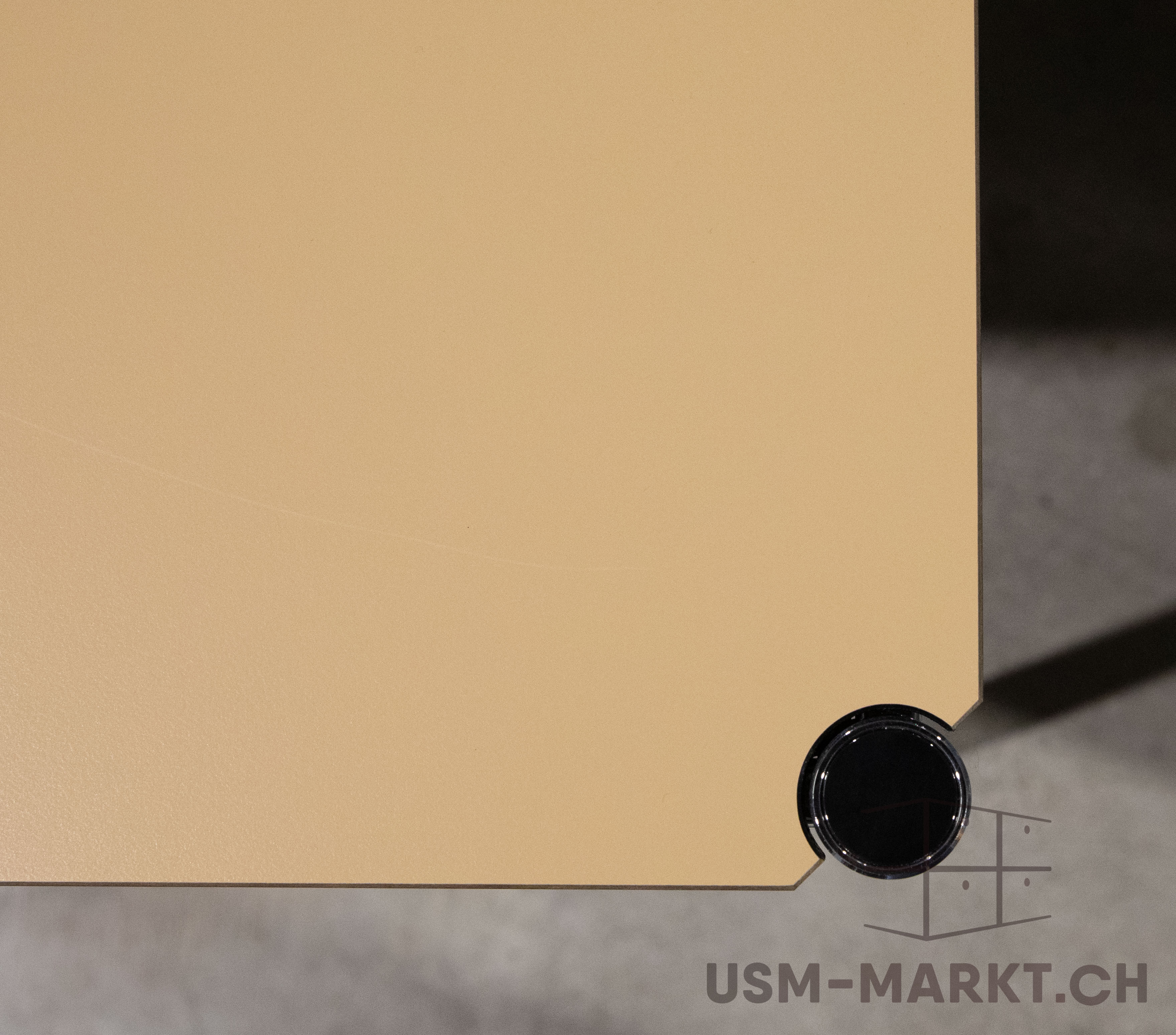 USM Haller Tisch Kunstharz Beige 150x75