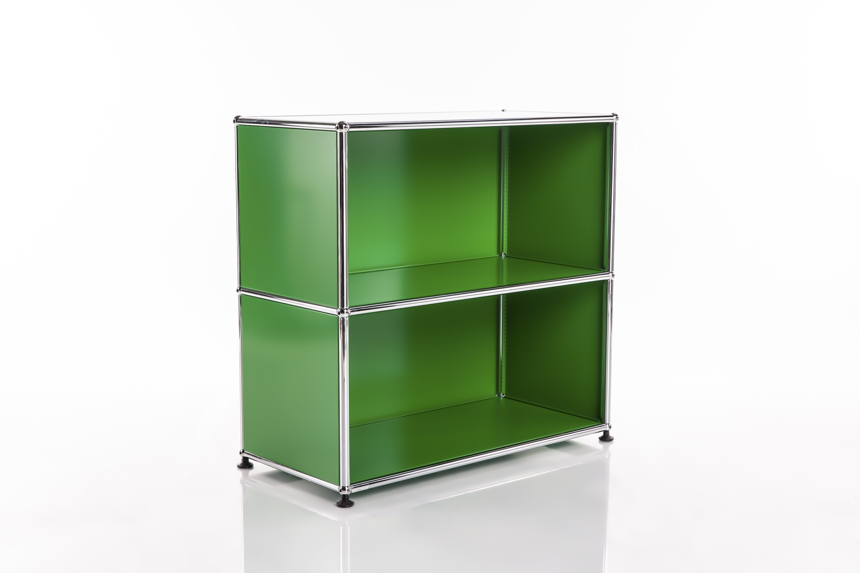 Neuwertiges USM Regal 1x2 35 Grün