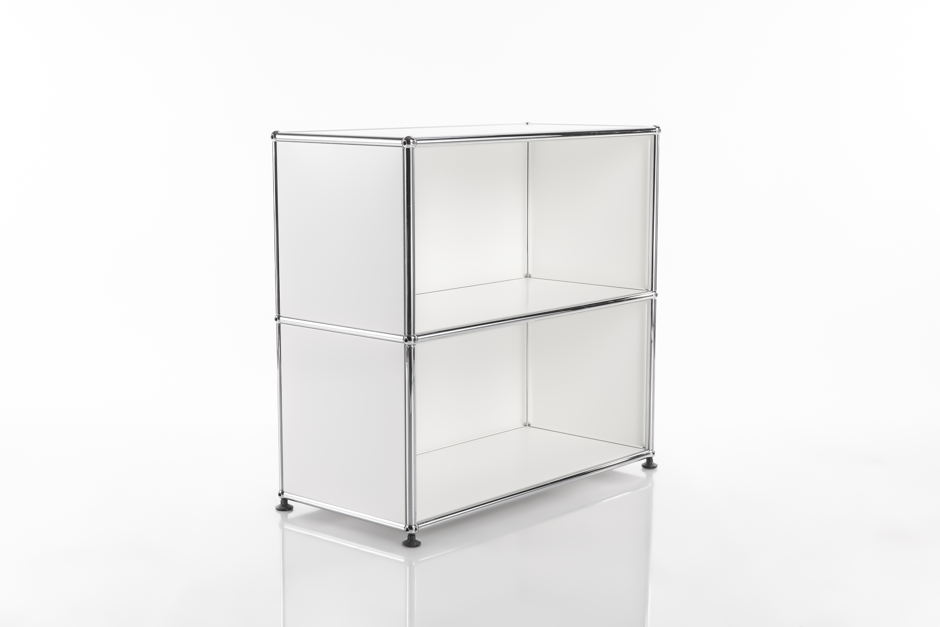 Neuwertiges USM Regal 1x2 35 Weiss